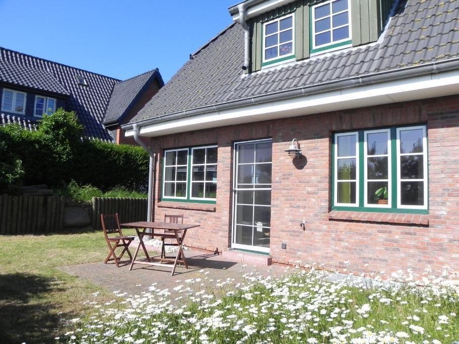 Haus Nordlicht Ferienwohnung *Bi Strun* Nebel Eksteriør billede
