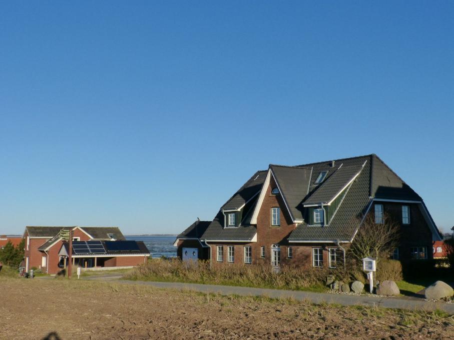 Haus Nordlicht Ferienwohnung *Bi Strun* Nebel Eksteriør billede